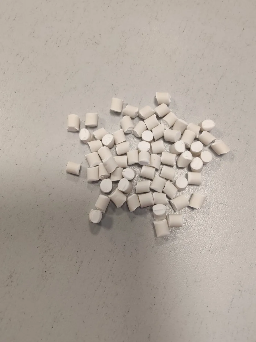 IDA Microbial Biomaterial resin pellets, white, lab batch